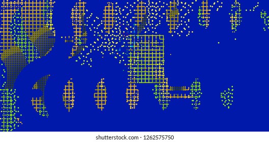 abstract vector background-Dot Graphics