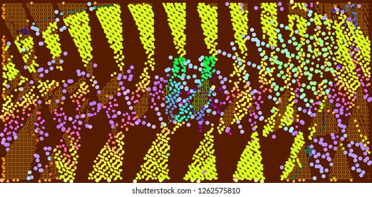 abstract vector background-Dot Graphics