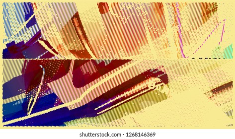 abstract vector background-Dot Graphics