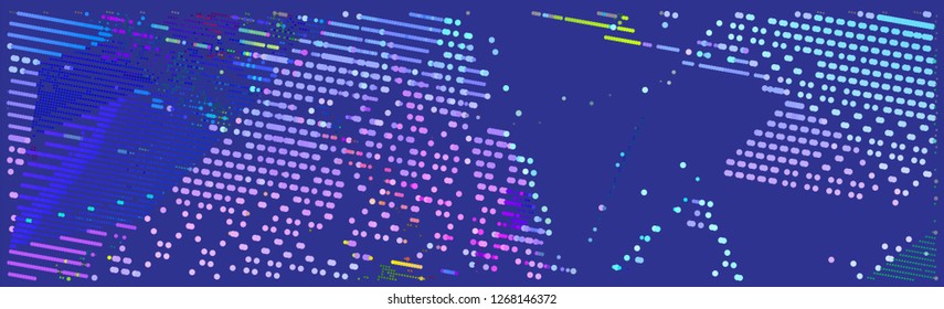 abstract vector background-Dot Graphics
