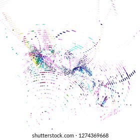 abstract vector background-Dot Graphics