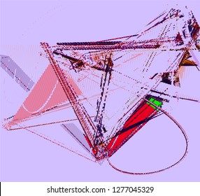 abstract vector background-Dot Graphics