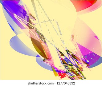 abstract vector background-Dot Graphics