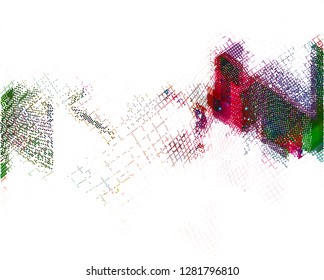 abstract vector background-Dot Graphics