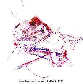 abstract vector background-Dot Graphics