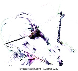 abstract vector background-Dot Graphics