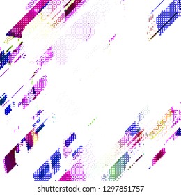 abstract vector background-Dot Graphics