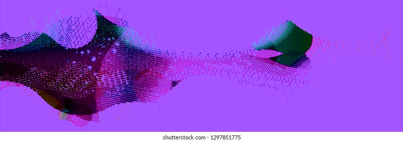 abstract vector background-Dot Graphics