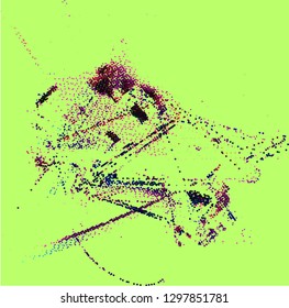 abstract vector background-Dot Graphics