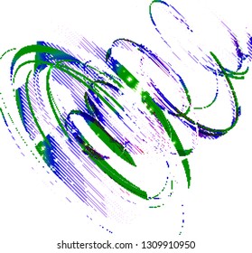abstract vector background-Dot Graphics 