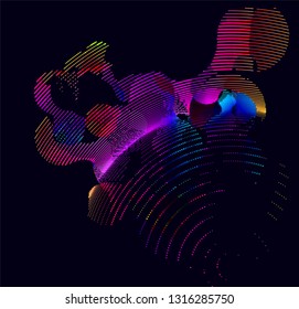 abstract vector background-Dot Graphics