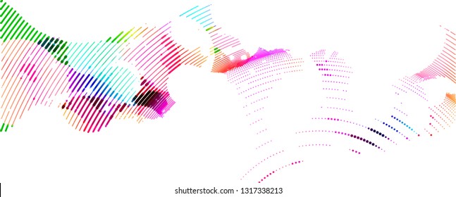 abstract vector background-Dot Graphics