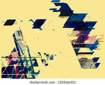 abstract vector background-Dot Graphics