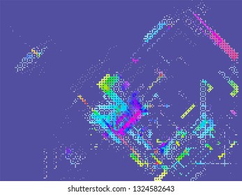 abstract vector background-Dot Graphics 