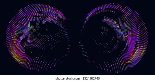 abstract vector background-Dot Graphics 
