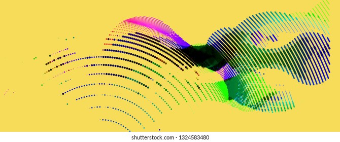 abstract vector background-Dot Graphics 