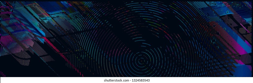 abstract vector background-Dot Graphics 