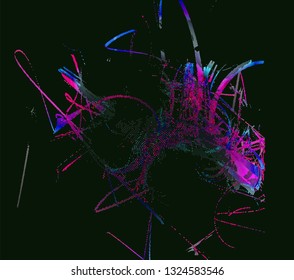 abstract vector background-Dot Graphics 