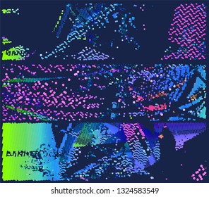 abstract vector background-Dot Graphics 