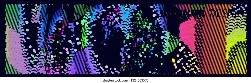 abstract vector background-Dot Graphics 
