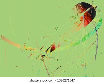 abstract vector background-Dot Graphics 