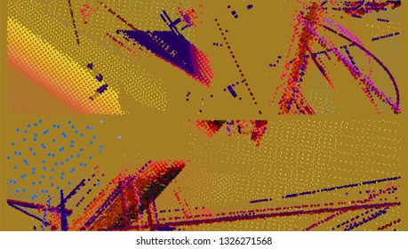 abstract vector background-Dot Graphics 