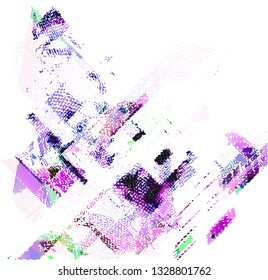 abstract vector background-Dot Graphics 