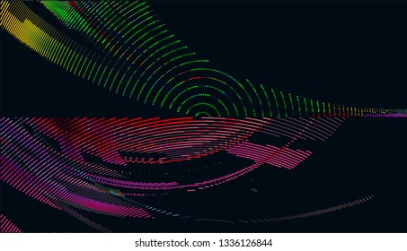 abstract vector background-Dot Graphics 