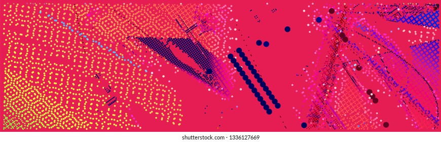 abstract vector background-Dot Graphics 