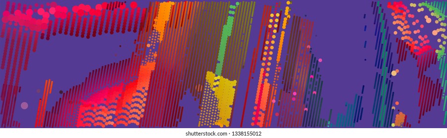 abstract vector background-Dot Graphics