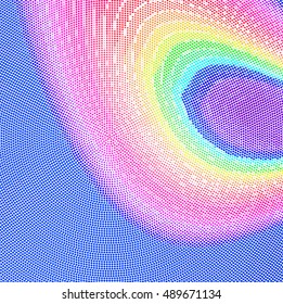 abstract vector background-Dot Graphics