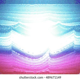 abstract vector background-Dot Graphics