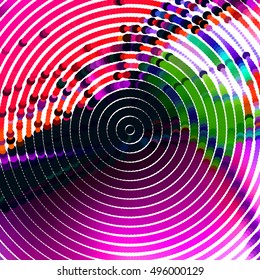 abstract vector background-Dot Graphics