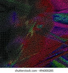 abstract vector background-Dot Graphics