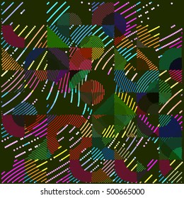 abstract vector background-Dot Graphics