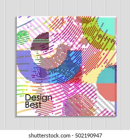 abstract vector background-Dot Graphics