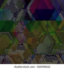 abstract vector background-Dot Graphics