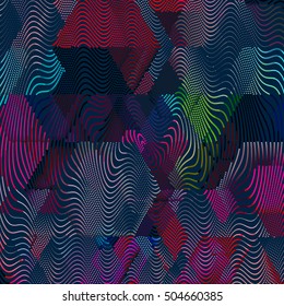 abstract vector background-Dot Graphics