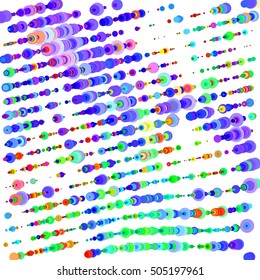 abstrakter Vektorhintergrund-Dot-Grafiken