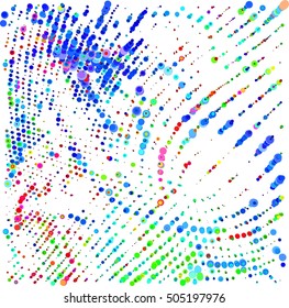 abstract vector background-Dot Graphics