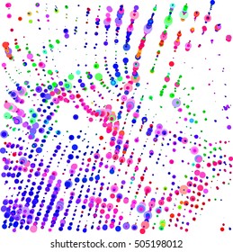 abstract vector background-Dot Graphics