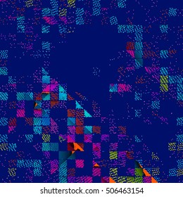 abstract vector background-Dot Graphics