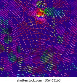 abstract vector background-Dot Graphics