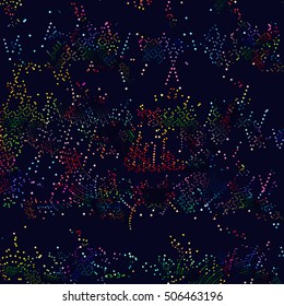 abstract vector background-Dot Graphics