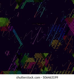 abstract vector background-Dot Graphics
