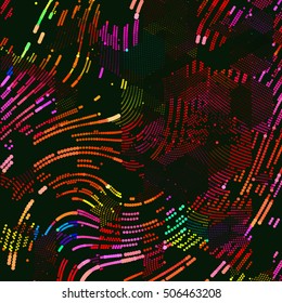 abstract vector background-Dot Graphics