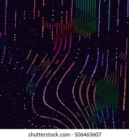 abstract vector background-Dot Graphics