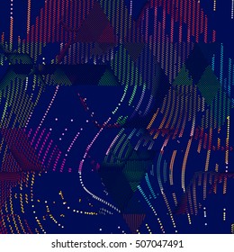 abstract vector background-Dot Graphics