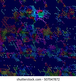 abstract vector background-Dot Graphics