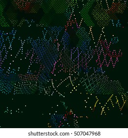 abstract vector background-Dot Graphics
